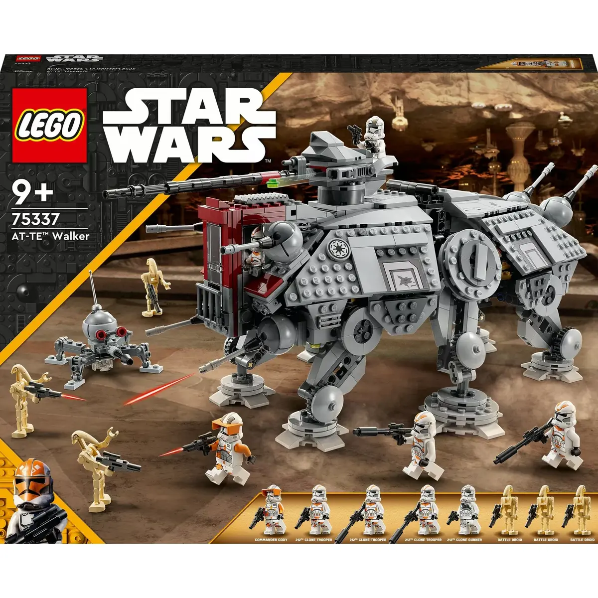 LEGO Star Wars AT-TE Walker 75337 komplekts Photo 2