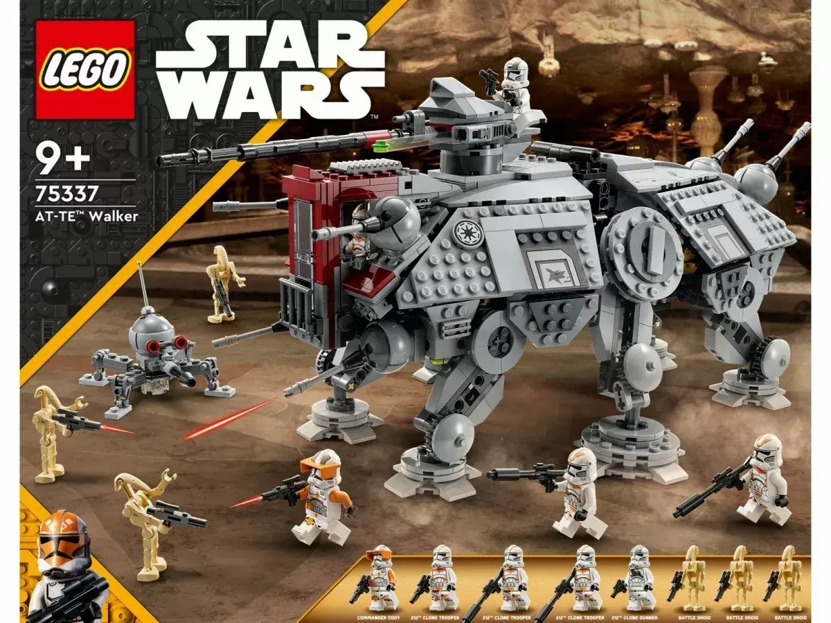LEGO Star Wars AT-TE Walker 75337 komplekts Photo 6