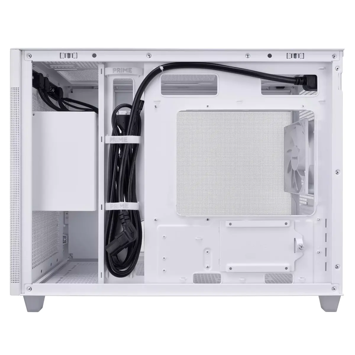 ASUS Prime AP201 MicroATX Mini Tower White Photo 3