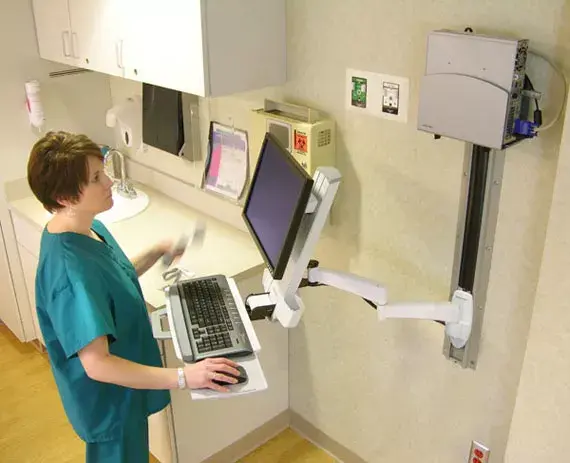 Wall Mount Ergotron 200 Series Combo Arm Photo 4
