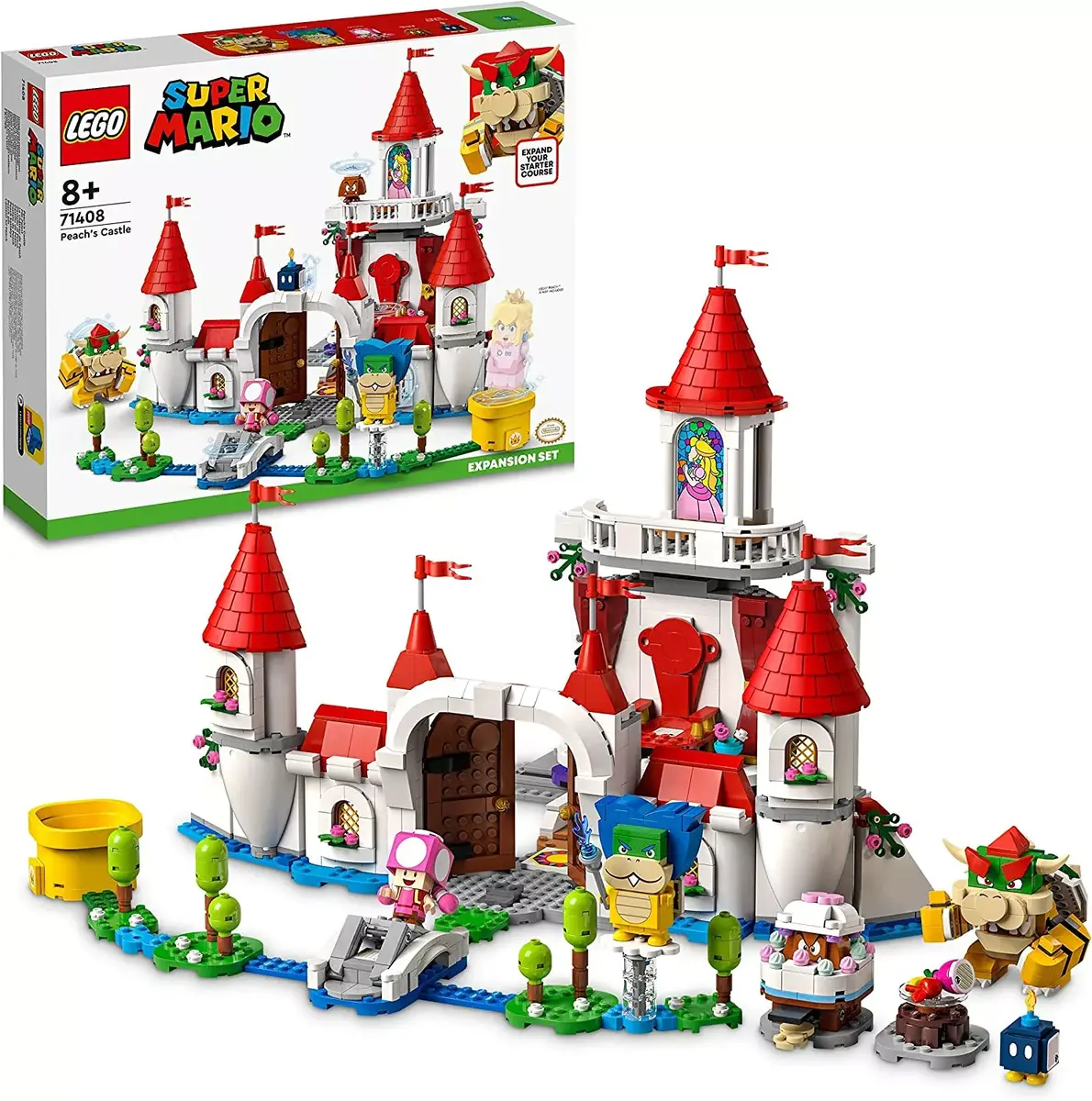 LEGO Peach's Castle Expansion Set 71408 Photo 1