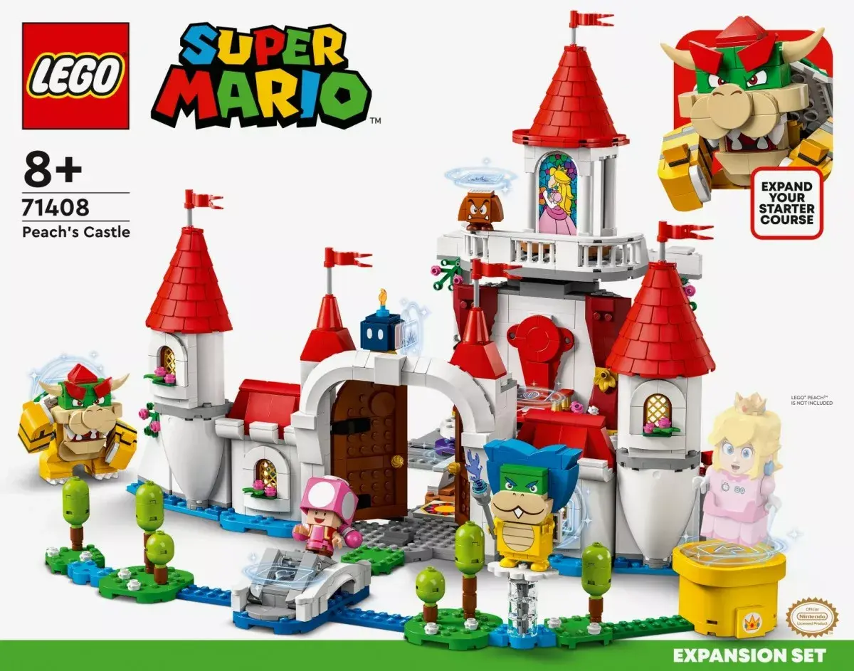 LEGO Peach's Castle Expansion Set 71408 Photo 4