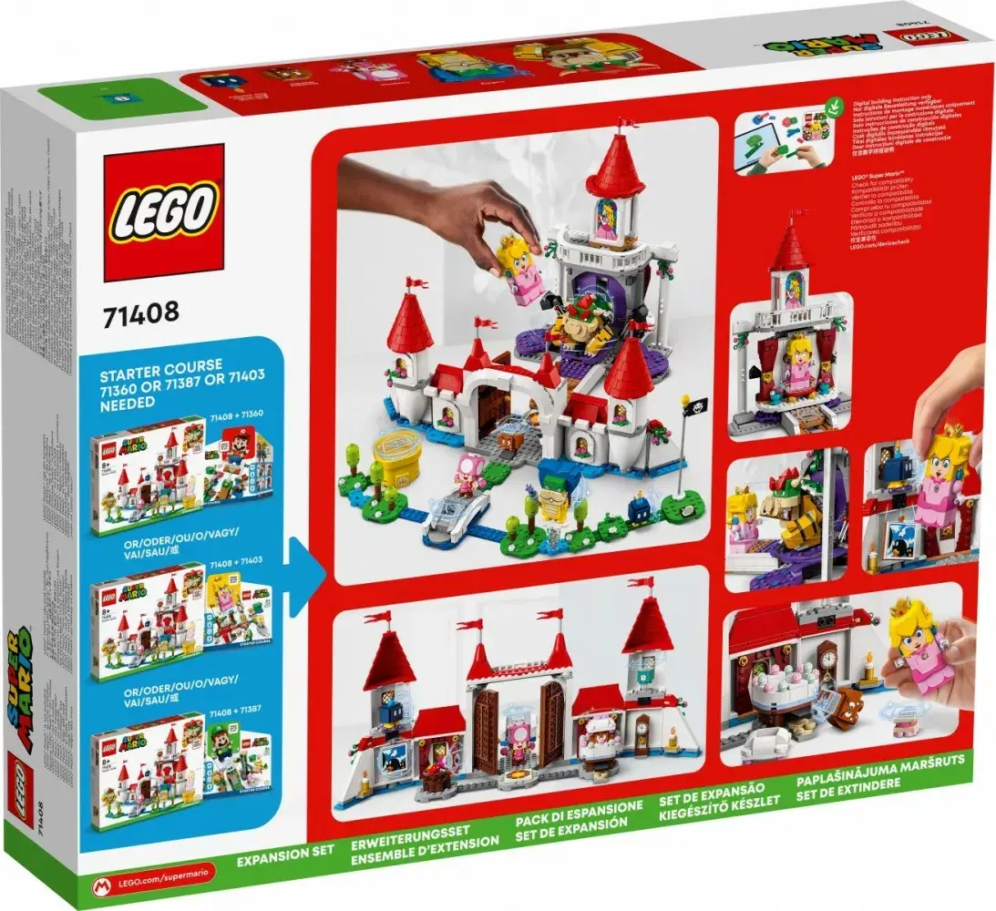 LEGO Peach's Castle Expansion Set 71408 Photo 5