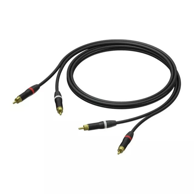 Tīkla kabelis Procab 1KPPR045 2X RCA/CINCH