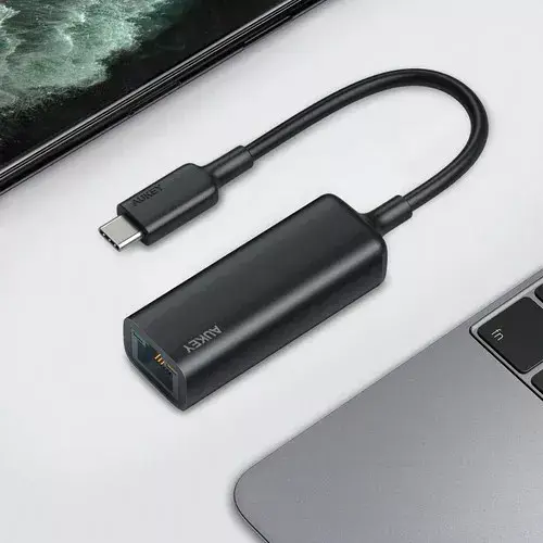 Ethernet Adapter Aukey CB-A30 USB‑C to Gigabit RJ45 Photo 2