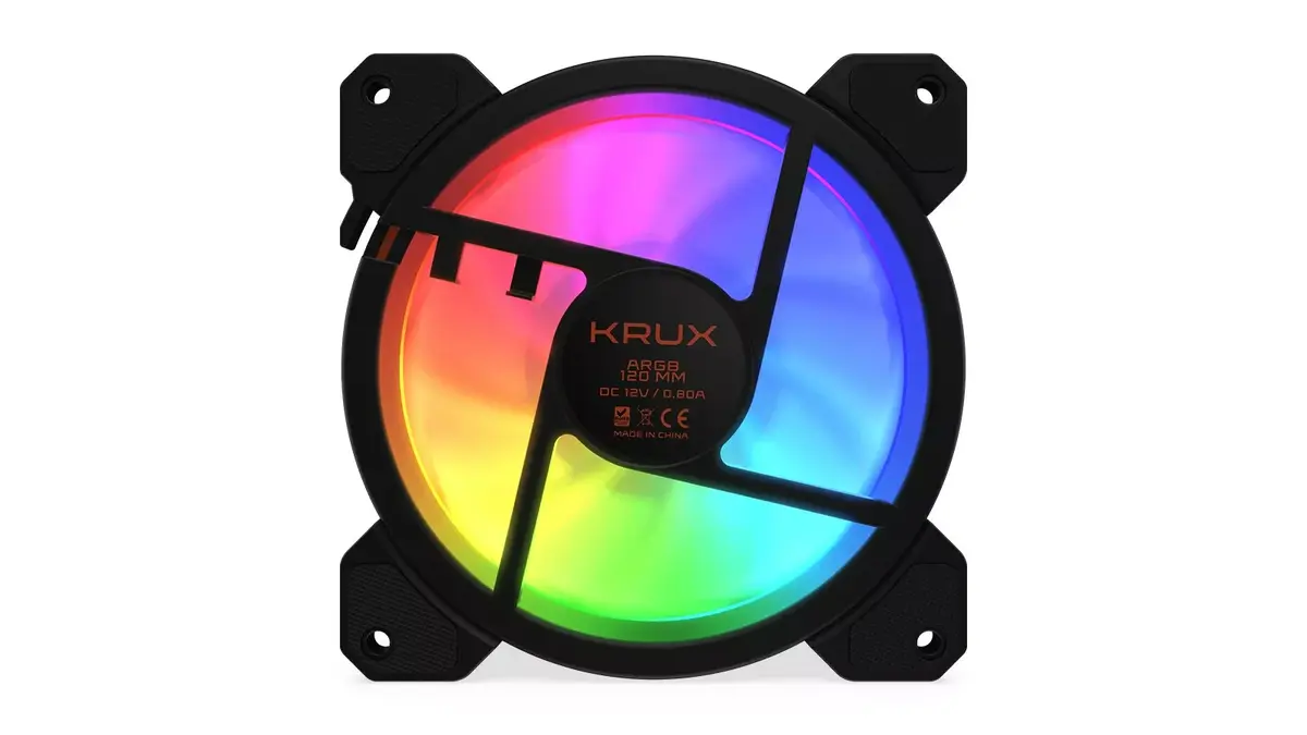 Case fan KRUX LUNAR 120 ARGB 3x120mm Photo 7
