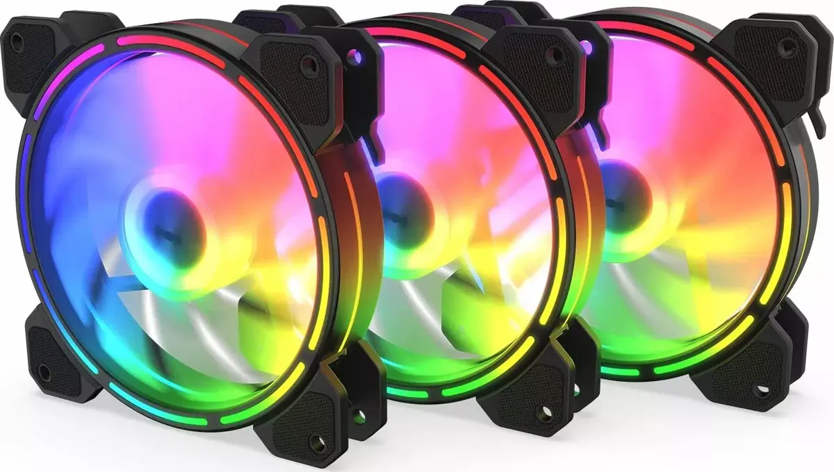 Case fan KRUX LUNAR 120 ARGB 3x120mm Photo 2
