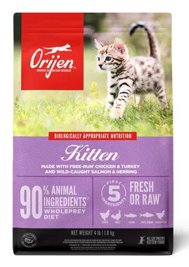 Sausais barība kaķēniem Orijen kitten formula