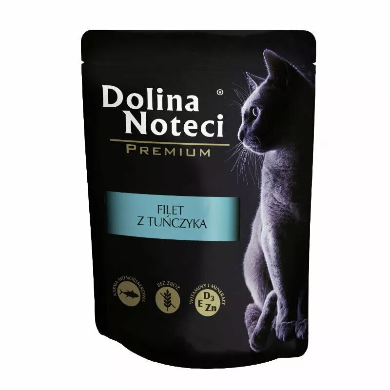 Mitrā kaķu barība dolina noteci Premium