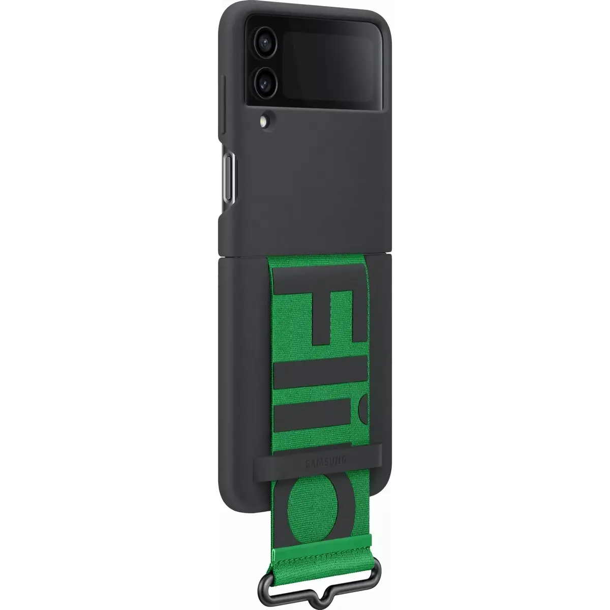 Samsung Silicone Cover with Ring for Galaxy Z Flip4 Photo 2