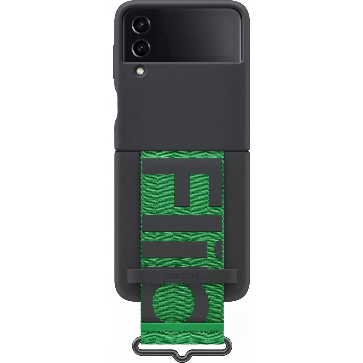 Samsung Silicone Cover with Ring for Galaxy Z Flip4 Photo 3
