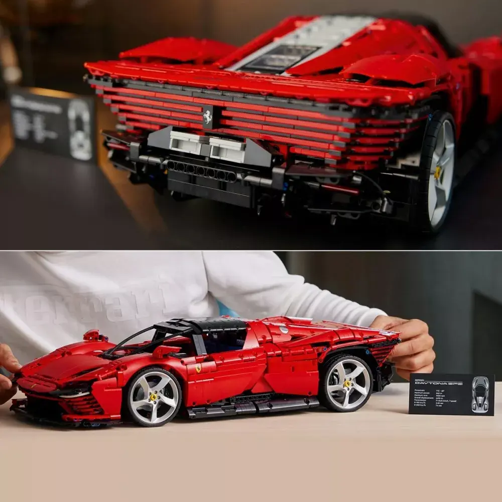 LEGO Technic Ferrari Daytona SP3 1:8, 3 778 pcs Photo 16