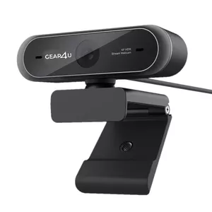Webcam Gear4U T1WC73PRO 1920x1080 USB 2.0 Black