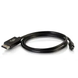 C2G Mini DisplayPort to DisplayPort Adapter Cable Male to Male 4K 30Hz Black