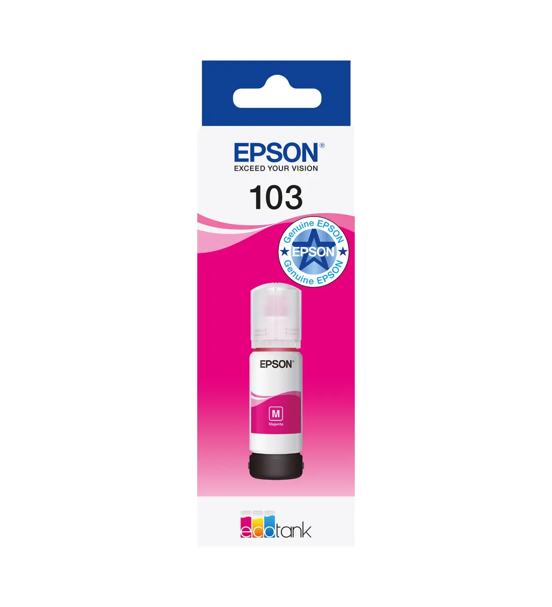Epson 103 EcoTank Magenta tintes pudele
