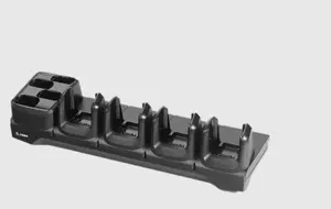 Battery charger Zebra CRD-MC33-4SC4BC-01 — indoor, black, multi-slot for handheld device batteries