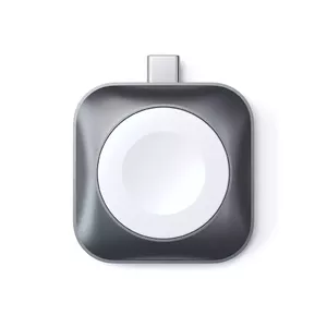 Charging stand Satechi ST-TCMCAWM Smartwatch Black Silver White Aluminium