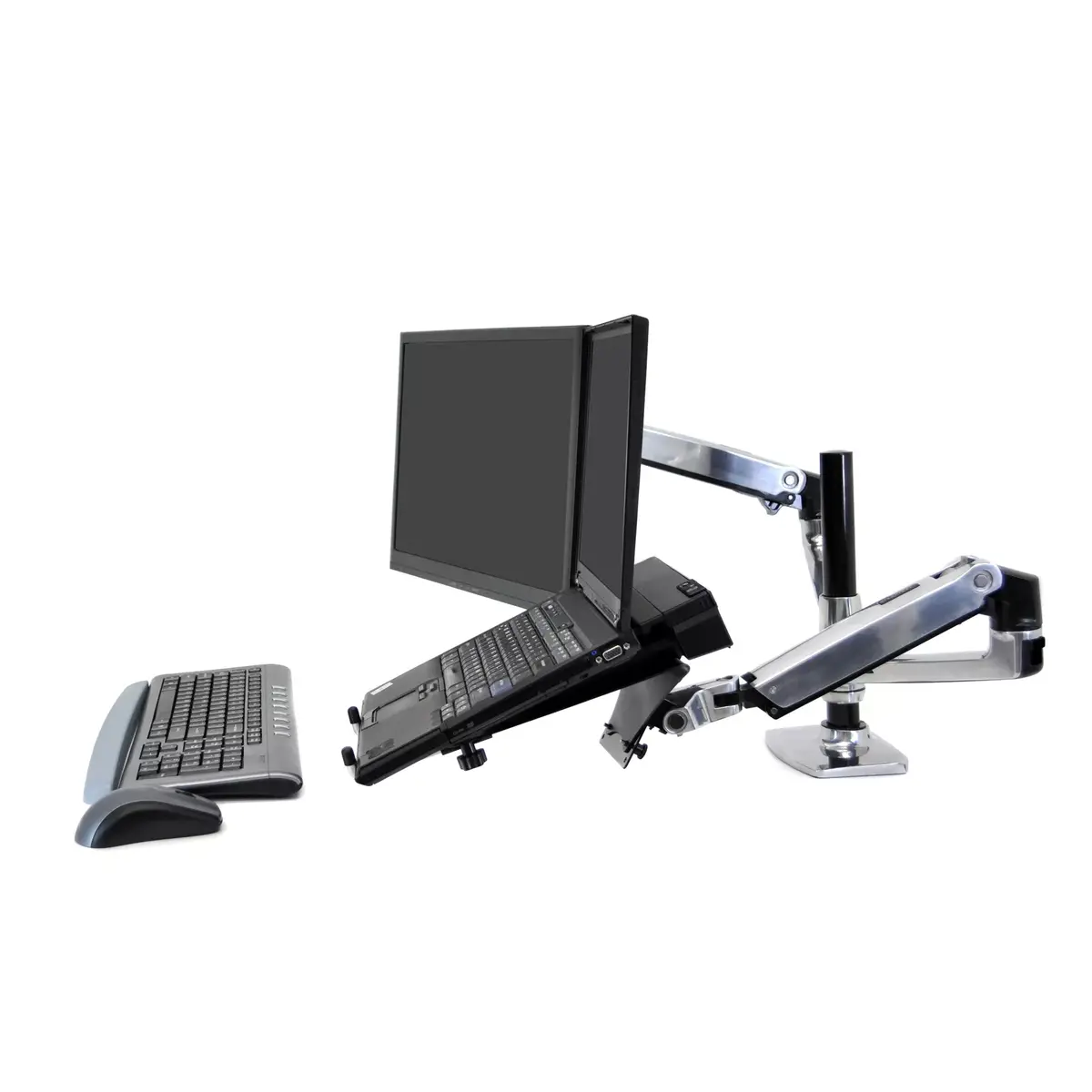 Dual Stacking Arm Ergotron LX Series Photo 4