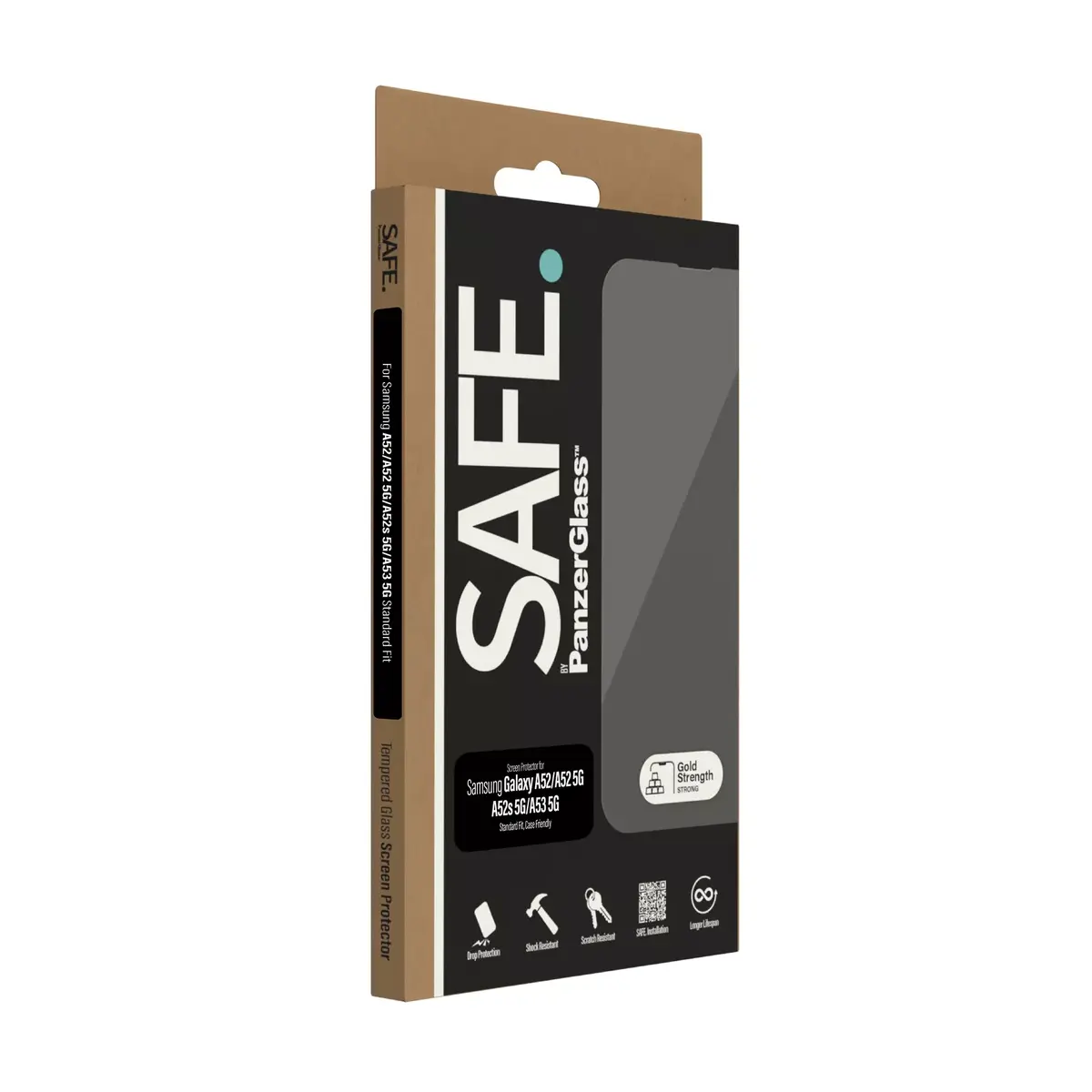 Защитное стекло PanzerGlass SAFE. by ® Samsung Galaxy A52 Photo 5