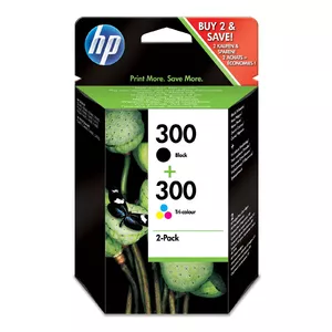 Картридж HP 300 2-pack Черный/Цветной 200мл