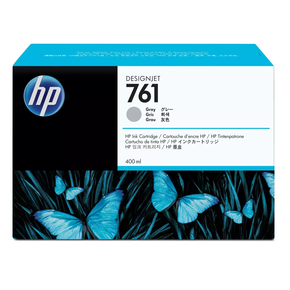 HP 761 pelēkā DesignJet tintes kasete Photo 2