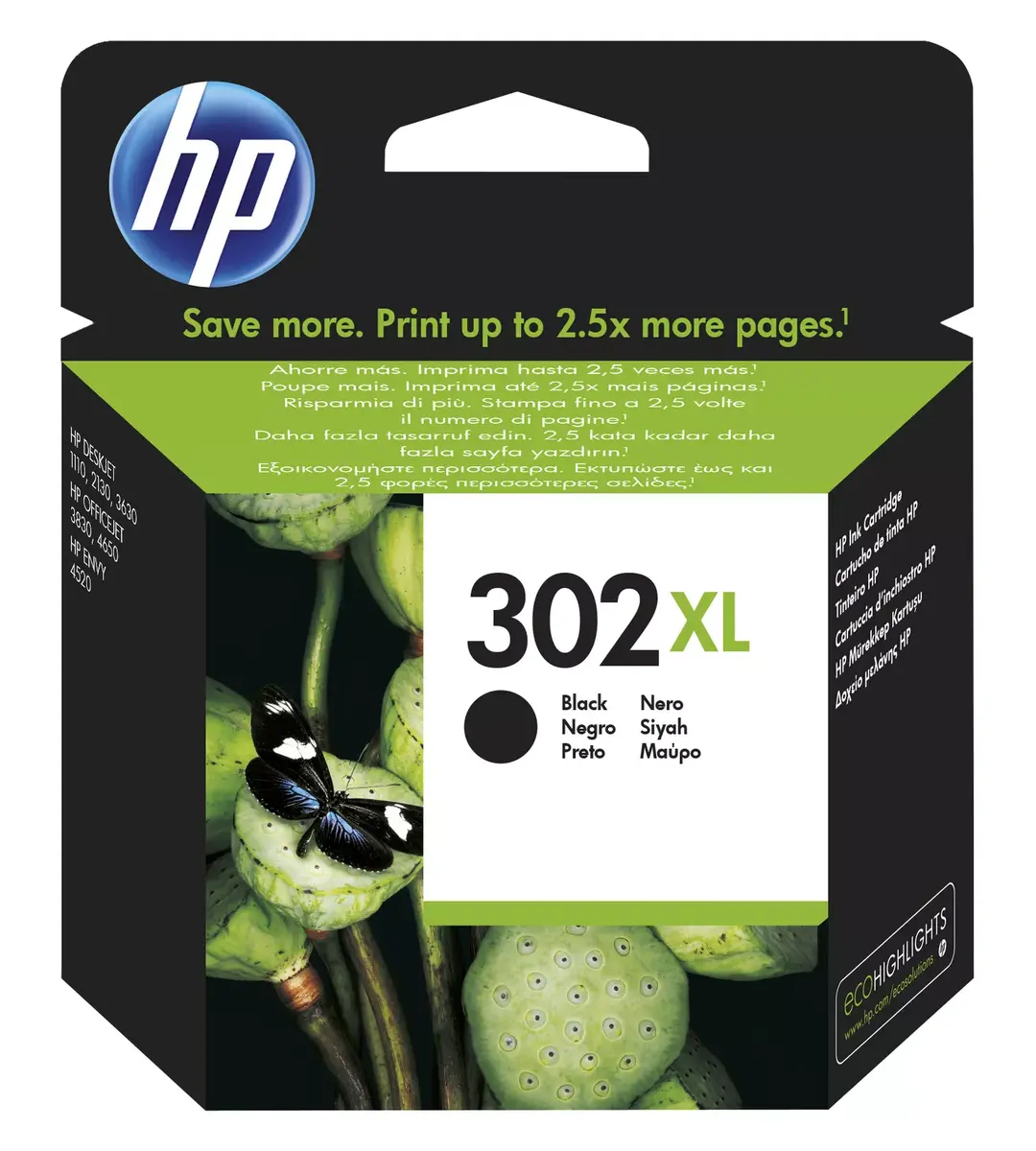 Картридж HP 302XL Черный 8.5 мл Photo 2