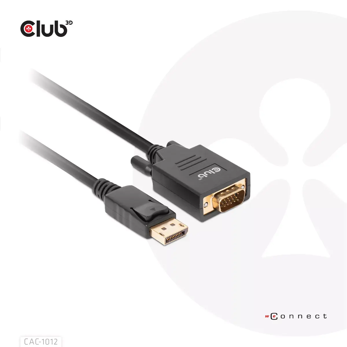 Кабель DisplayPort на VGA M/M CLUB3D CAC-1012 Photo 2