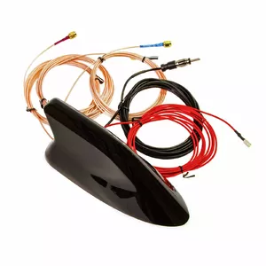 Car antenna OEM GPS LTE FM AM combo JCM072 — GPS, LTE, FM and AM reception