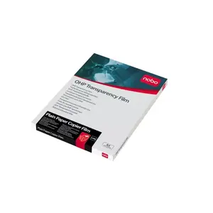 Overhead projector photocopier film NOBO 210 x 297 mm, pack of 100 sheets