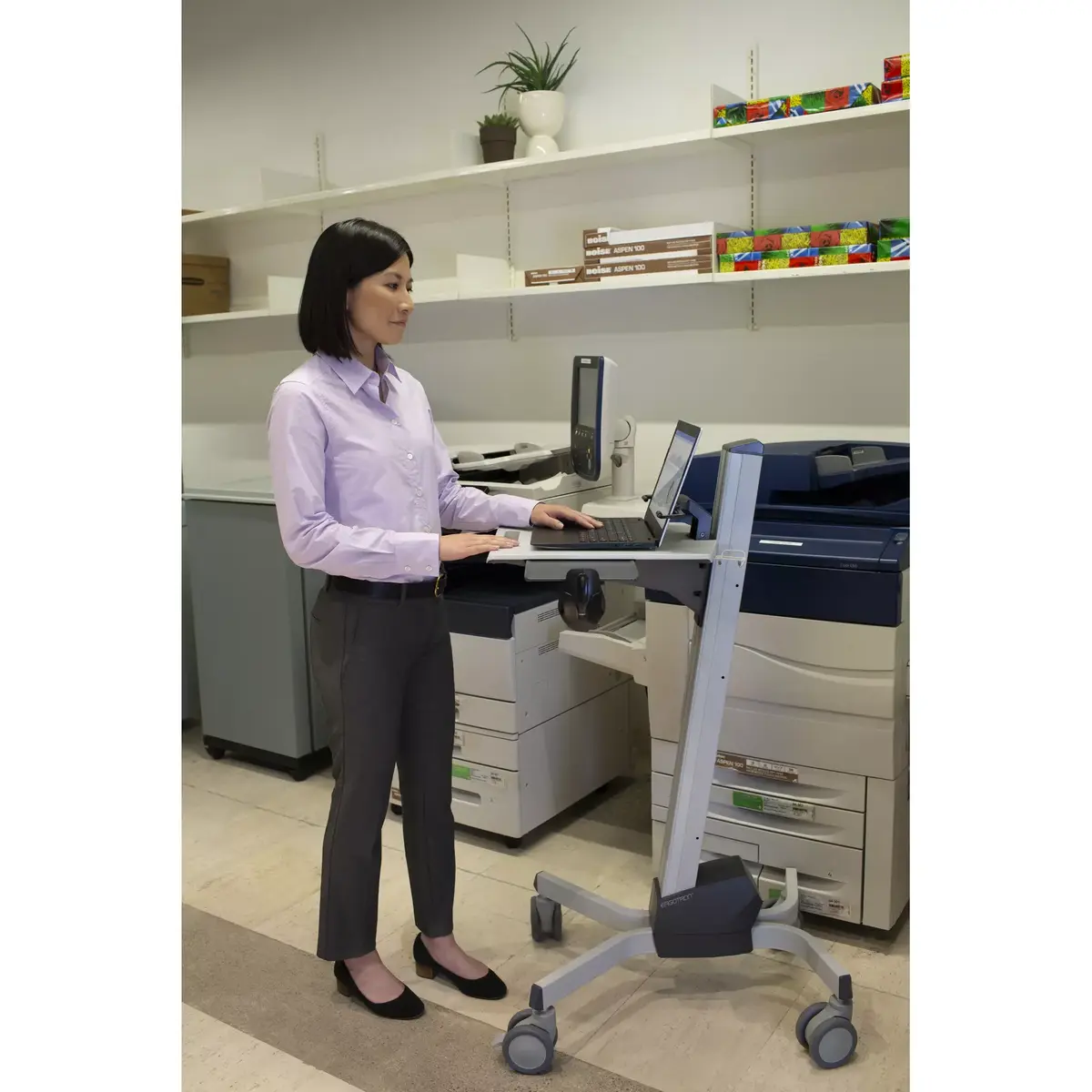 Multimediju rati Ergotron Neo-Flex Laptop Cart Photo 7