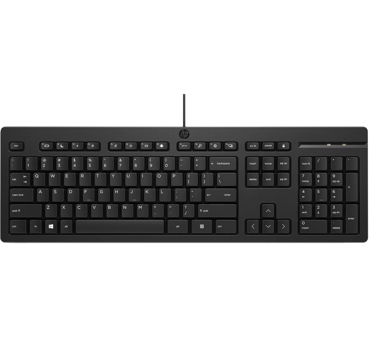 Vadāmās klaviatūra HP 125 — pilna