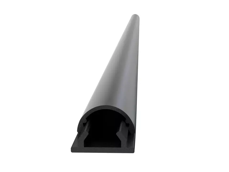 Kabeļu pārsegs Multibrackets M Universal melns 18mm-W 1600-L Photo 2