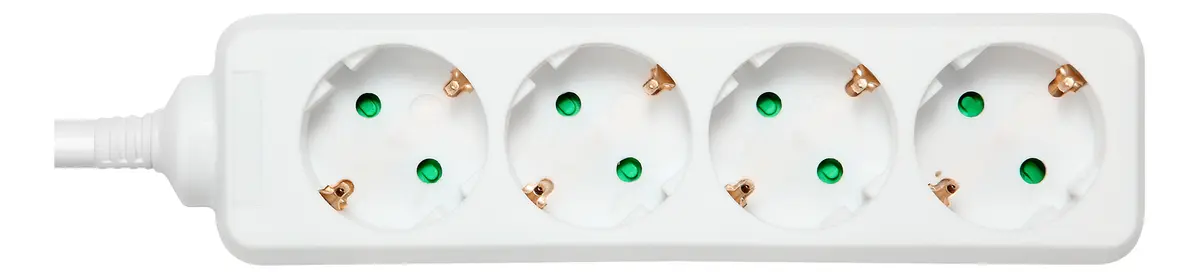 Deltaco GT-0401 Strāvas pagarinātājs 3 m