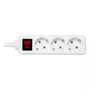Удлинитель Deltaco GT-0352 5м 3 AC розетки Внутренний Белый