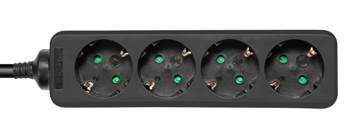 DELTACO GT-0422 Strāvas pagarinātājs 5 m