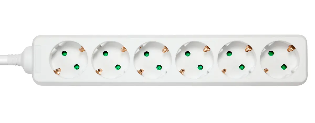 DELTACO GT-0600 Strāvas pagarinātājs 1.5