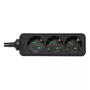 Удлинитель Deltaco GT-0321 3м 3 AC розетки Черный