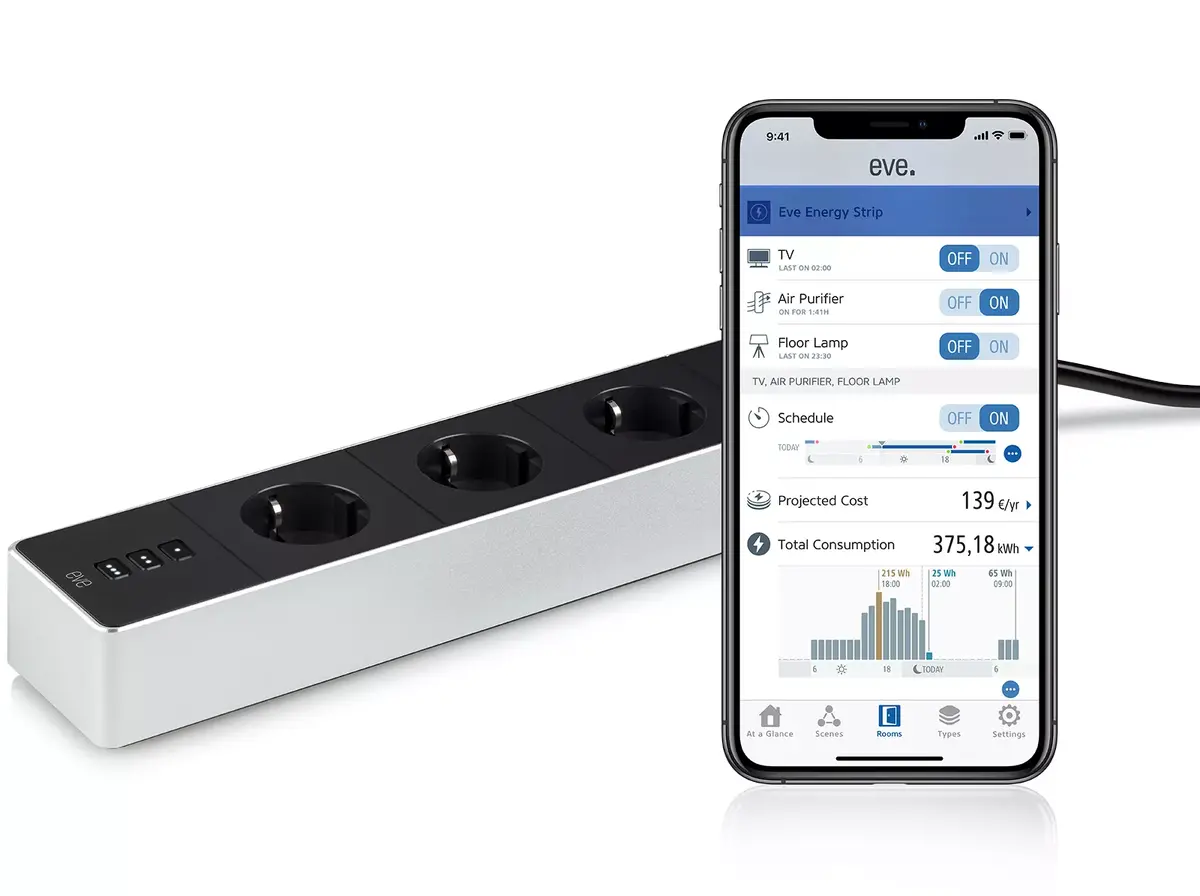 Eve Energy Strip Smart Power Strip Photo 2