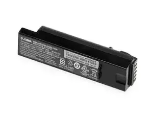 Battery for Zebra barcode reader BTRY-DS81EAB0E-00, 2500 mAh, black