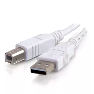 C2G 3m USB 2.0 A/B Cable USB A USB B White