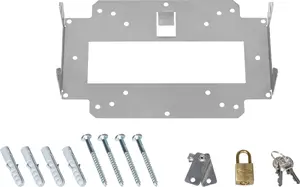 Wall mount Lancom LN. Bulk 10 lock with padlocks by Lancom, MPN 61338