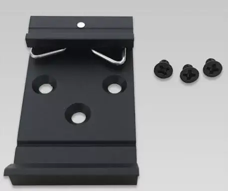 Mounting kit PLANET RKE-DIN, black Photo 2