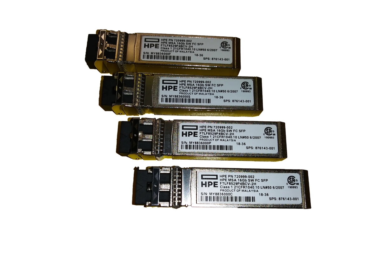 HP MSA 16Gb Short Wave Fibre