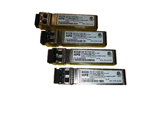 HP MSA 16Gb Short Wave Fibre Channel SFP+ Transceiver 4-pack, Fiber Optic, 16000 Mbit/s