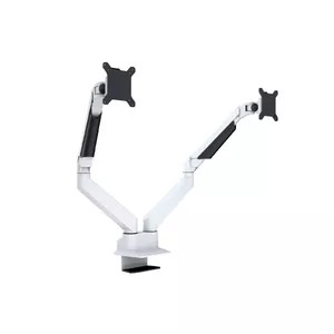 Monitor arm dual side-by-side MULTIBRACKETS M VESA Gas Lift Arm, VESA 75x75–100x100, max 20 kg, clamp, white