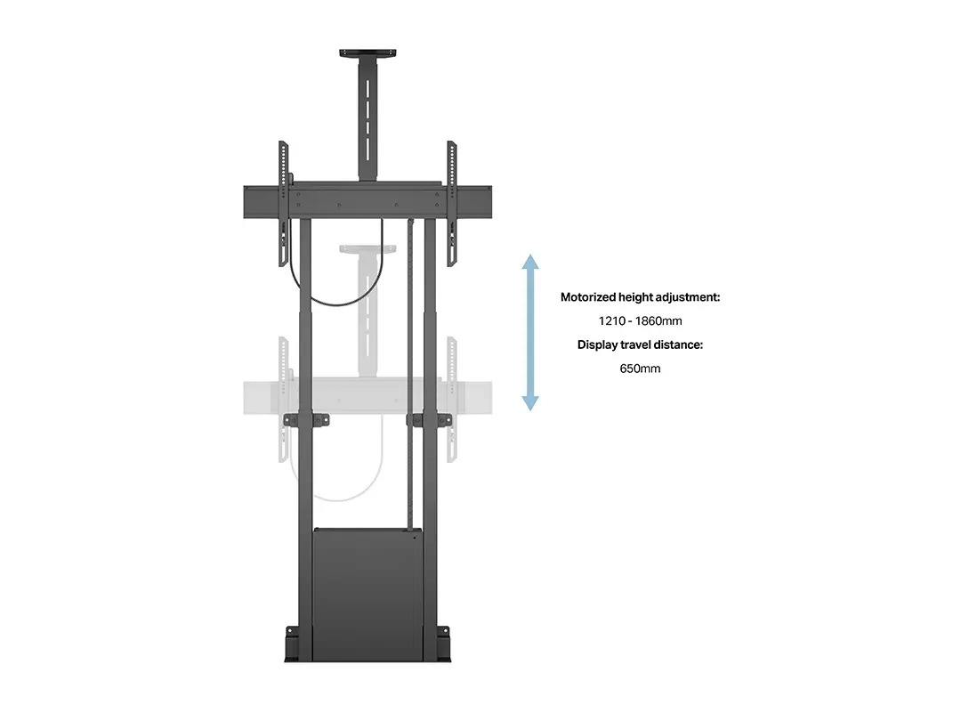 Multibrackets M Motorized Floormount Black Photo 13