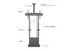 Multibrackets M Motorized Floormount Black Photo 17