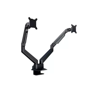 Multibrackets M VESA Gas Lift Arm Dual Side by Side Black Clamp 20 kg 15-32 inch
