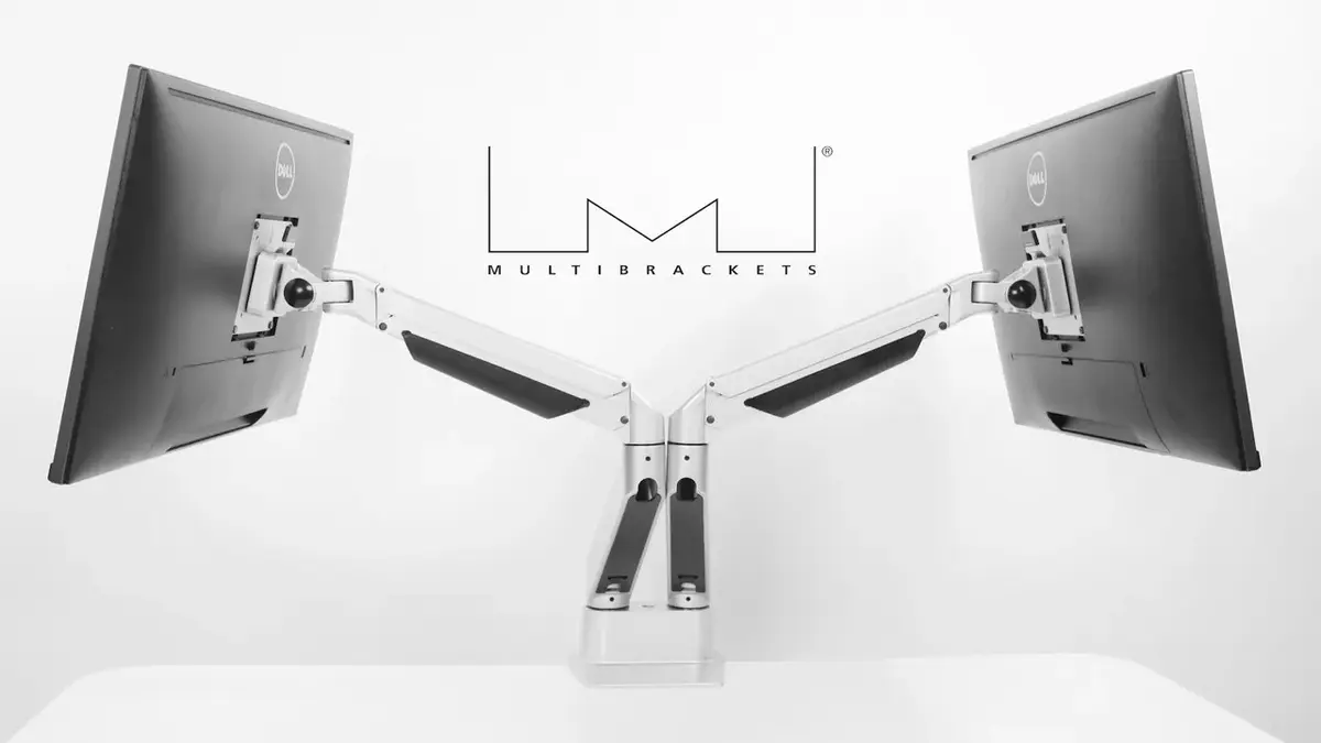 Multibrackets M VESA Gas Lift Arm Dual Side by Side Photo 23