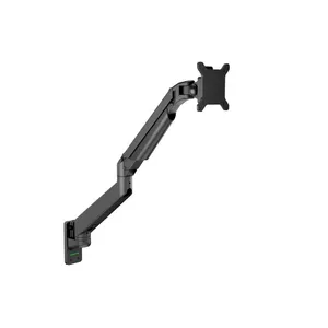 Multibrackets M VESA Gas Lift Arm Wall Single Monitor Mount, Black, 15-32 inch, 10 kg